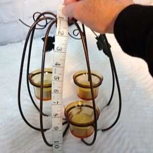 - Yankee Candle Company  Pumpkin 3‎  Votive Candle Holders    NWT